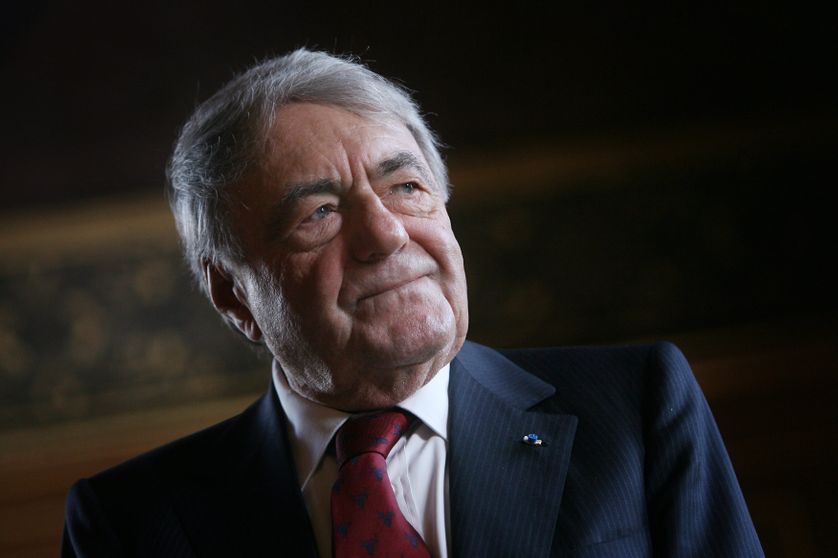 Claude Lanzmann, à Paris en 2009