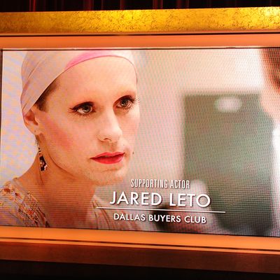 Jared Leto a gagné un Oscar pour son rôle de transsexuel dans Dallas Buyers Club