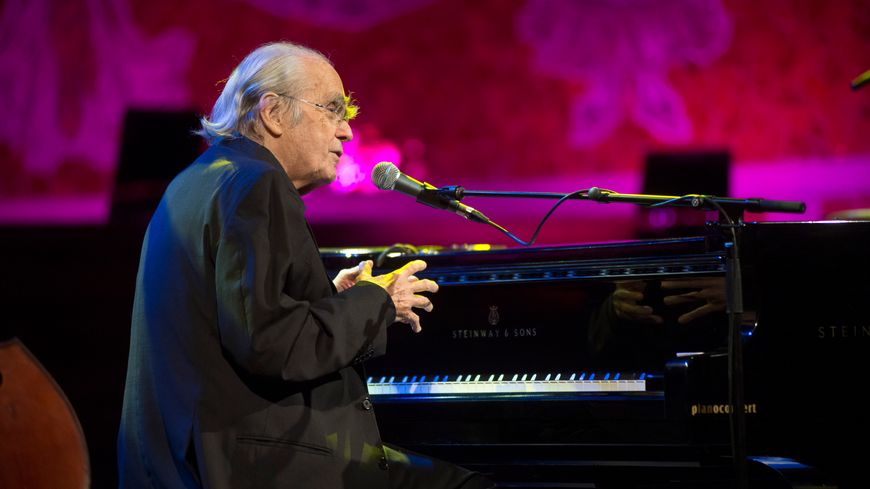 Michel Legrand au festival international de jazz de Barcelone, en 2016