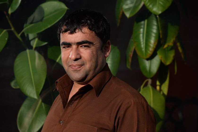 Mohammad Akhtar, le 16 octobre 2015. Il avait quatre enfants et triste ironie du sort était cousin du chef de la photo de l'AFP Shah Marai, tué lui le 30 avril dernier