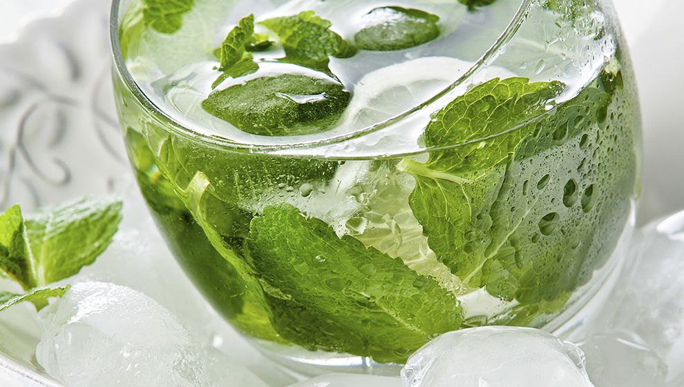 Sirop de menthe maison