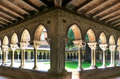 Cloître de l'abbaye de Moissac Cloître de l'abbaye de Moissac