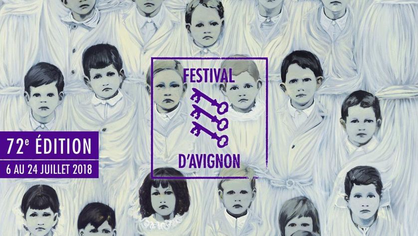 affiche du festival d'Avignon