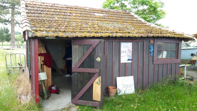 Le cabanon à la Tête de Buch