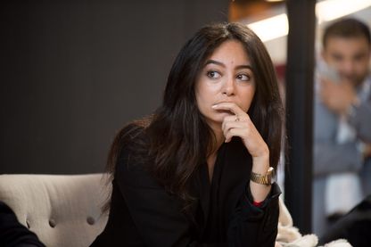 L'auteur marocaine Kaoutar Harchi lors du Salon du livre L'auteur marocaine Kaoutar Harchi lors du Salon du livre