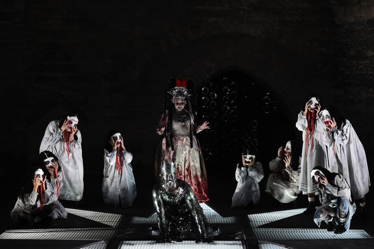 Thyeste, mis en scène par Thomas Jolly au festival d'Avignon 2018