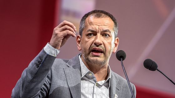 Pascal Pavageau, secrétaire général de Force Ouvrière ©AFP - PHILIPPE HUGUEN
