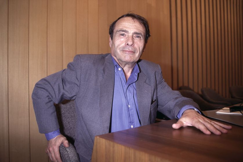 Pierre Bourdieu à l'UNESCO le 21 novembre 1994 à Paris, France.