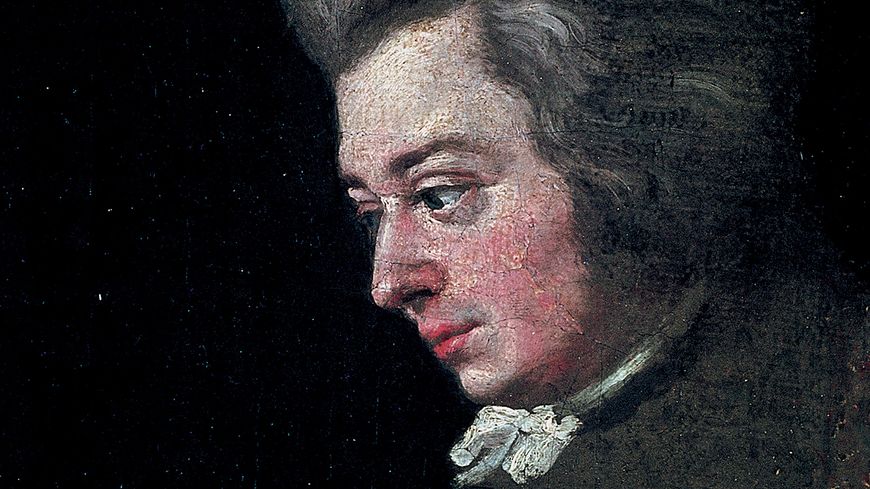 Portrait de Mozart par le peintre Joseph Lange, 1782/83.