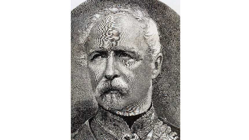 Patrice de MacMahon, 1er duc de Magenta (1808-1893). Général français et homme politique à la distinction de Maréchal de France. 3ème Président de la France (1873-1875).