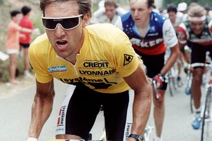 Charly Mottet en jaune Charly Mottet en jaune