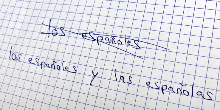 La question de l'écriture inclusive dans la constitution espagnole suscite de vifs débats.