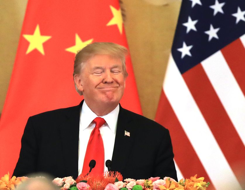 Le président américain Donald Trump
