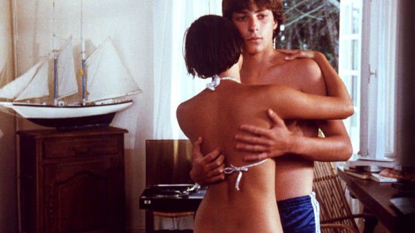 Simone de La Brosse et Amanda Langlet dans "Pauline à la plage" (1983)