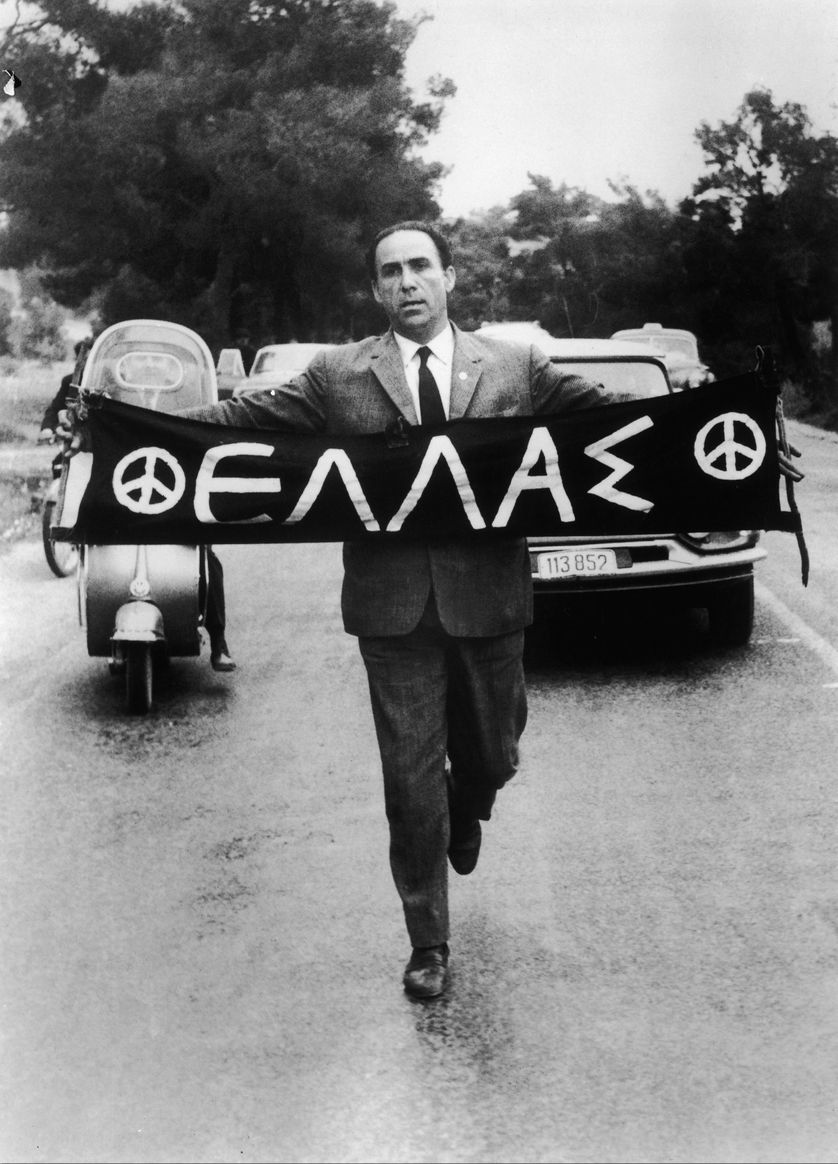 Le député UDL Grigoris Lambrakis en Grèce en 1963