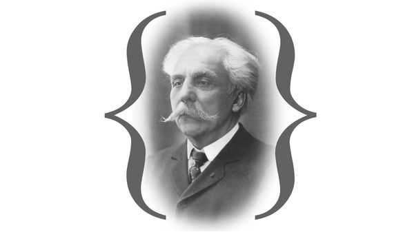 Gabriel Fauré à Paris en 1896 (3/5)