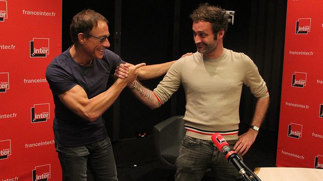 Augustin Trapenard et JCVD