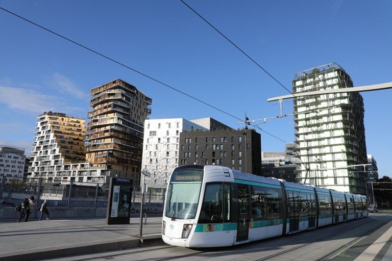 Tramway à Paris