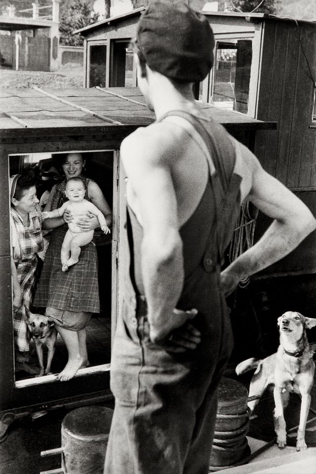 L'écluse de Bougival d'Henri Cartier Bresson