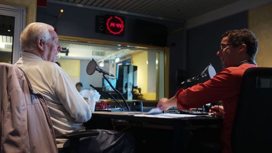 Alain Badiou et Lionel Esparza ©Radio France - Christophe Abramowitz