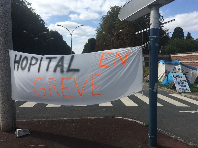Les grévistes réclament notamment une table ronde avec l'Agence régionale de santé et tous les acteurs.