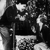 "Les Lumières de la ville" de Charlie Chaplin, 1931.