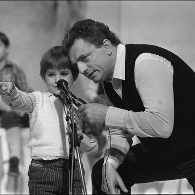 "Et il est où ton papa ?"... "L'école des fans", émission de télévision de Jacques Martin, le 15 octobre 1982