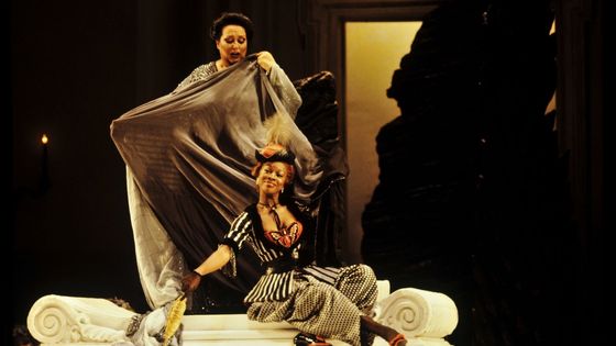Ariane à Naxos, musique de Richard Strauss. Photo Daniel Cande - BnF-Gallica