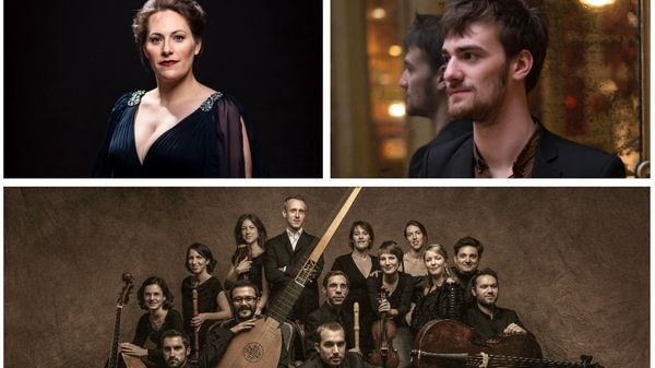 Lucile Richardot, Sébastien Daucé et Robin Pharo aux Musicales de Normandie