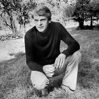 Milan Kundera à Prague le 14 Octobre 1973.
