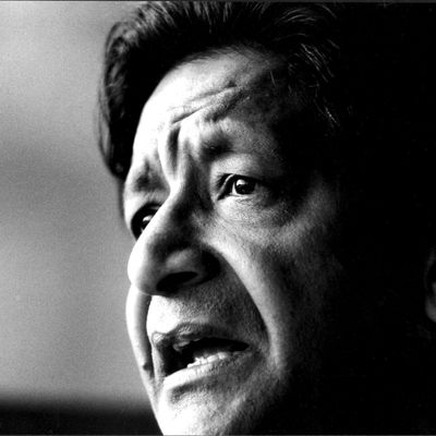 Le romancier V.S. Naipaul en 1982