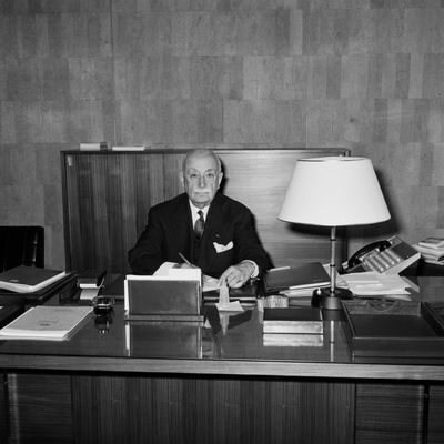Wladimir d'Ormesson, président du Conseil d'administration de l'ORTF
