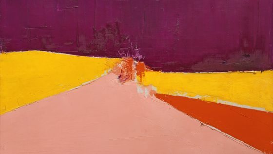 Nicolas de Staël, Agrigente, 1954, huile sur toile, 60 x 81 cm, collection privée/Courtesy Applicat-Prazan, Paris, © Adagp, Paris, 2018, - © Comité Nicolas de Staël
