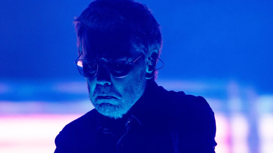 Jean-Michel Jarre, le 13 avril dernier au festival de Coachella