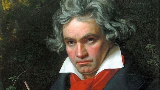 Portrait de Ludwig van Beethoven composant Missa Solemnis par Joseph Karl Stieler ©Getty - Heritage Images