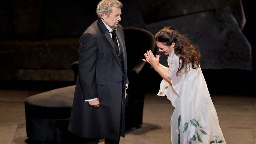 Placido Domingo interprétant Giorgio Germont dans la Traviata