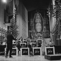 Duka Ellington à la cathédrale Coventry en 1966