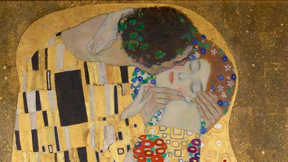 Le Baiser de Gustav Klimt (1908) © Palais du Belvédère / Vienne