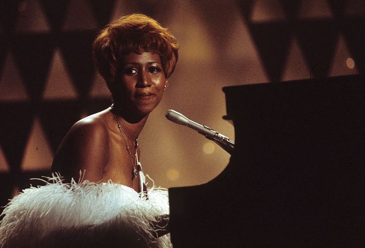 Aretha Franklin, en mai 1975.