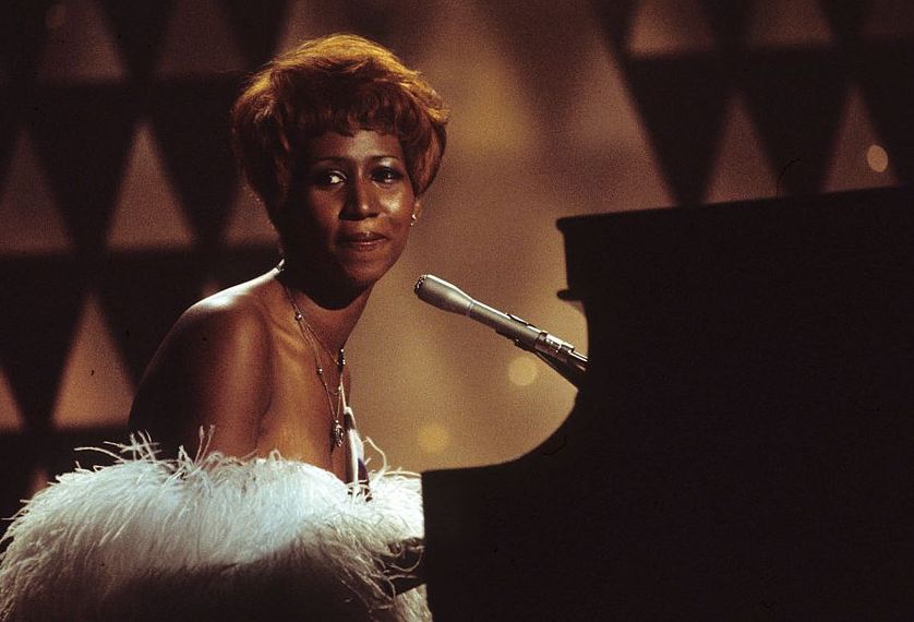 Aretha Franklin, en mai 1975.