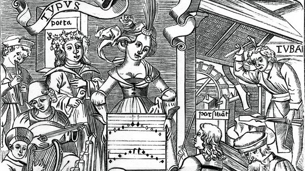 Personnification de la musique, 1508 (1870), par Paul Lacroix