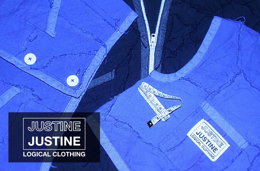Logo, confection,... tout y est ! Les vêtements sont fabriqués à partir d'éléments de tissus récupérés dans les poubelles