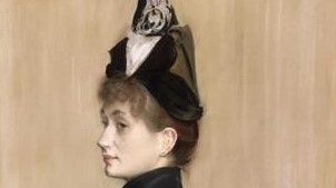 Portrait de Marie-Blanche Vasnier - Tableau de Jacques Emile Blanche, 1888 - Musée du Petit-Palais, Paris-France