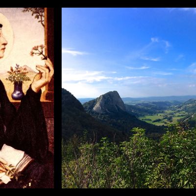 Hildegarde von Bingen et des volcans d'Auvergne