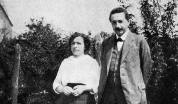 Albert et Mileva Einstein, en 1905.