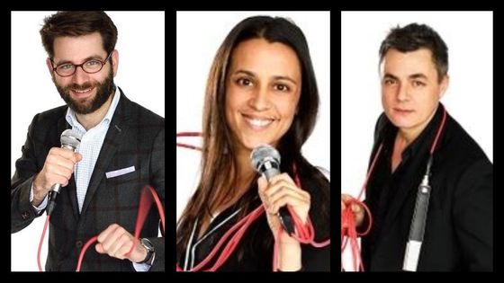 Clément Rochefort, Gabrielle Oliveira-Guyon, Jean-Baptiste Urbain ©Radio France - Christophe Abramowitz