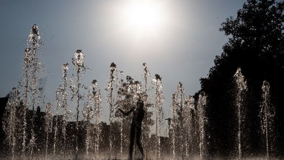 Météo France a placé 34 départements en vigilance orange dans l'Est et le Sud de l'hexagone le mercredi 1er août 2018 ©AFP - Friso Gentsch
