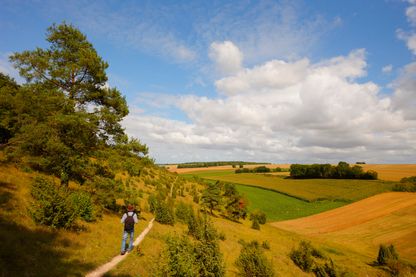 Sur les routes de France (ici en Picardie) - image d'illustration Sur les routes de France (ici en Picardie) - image d'illustration