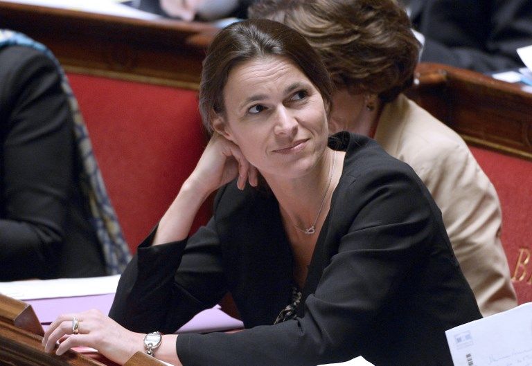 Aurélie Filippetti à l'Assemblée Nationale