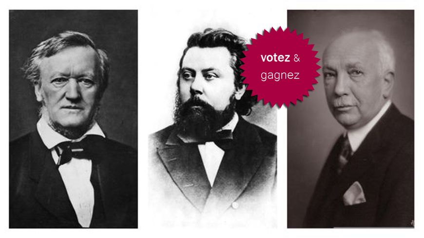 Richard Wagner, Modeste Moussorgski et Richard Strauss